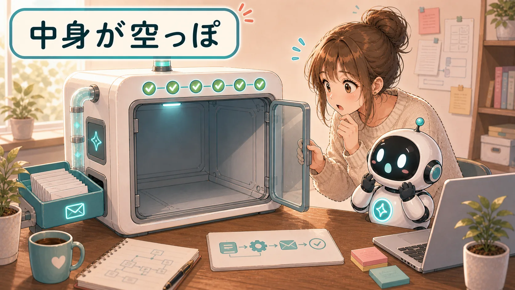 一日の作業